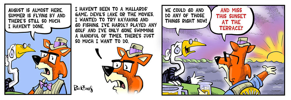 MENDOTA MARSH, with Oscar and Lewis